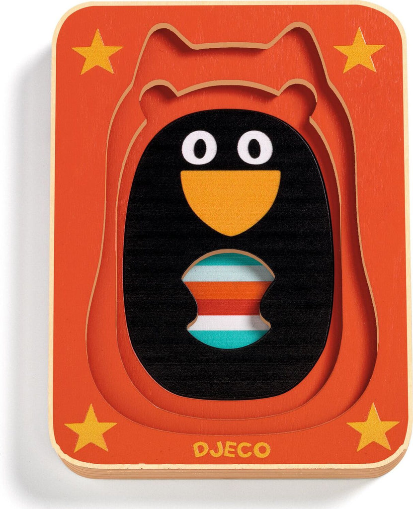 DJECO Max & Co Wooden Puzzle