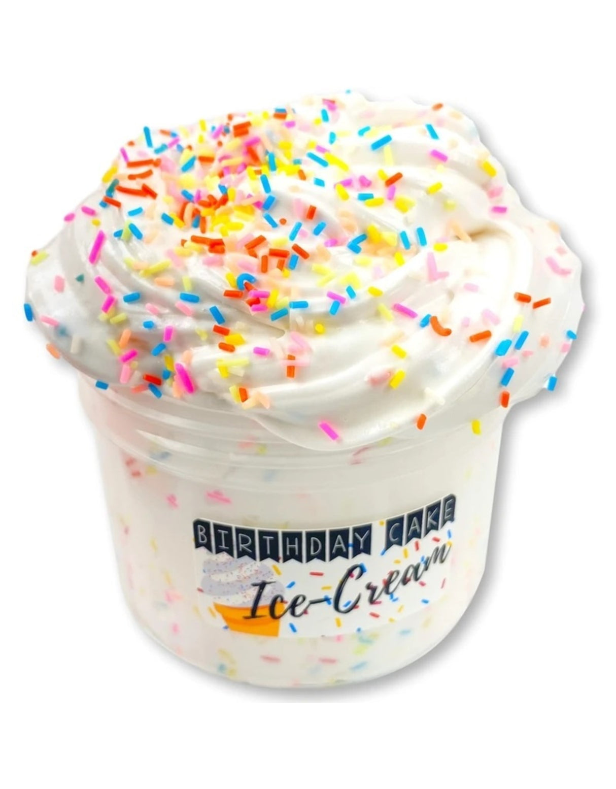 Birthday Cake Ice Cream Dope Slimes