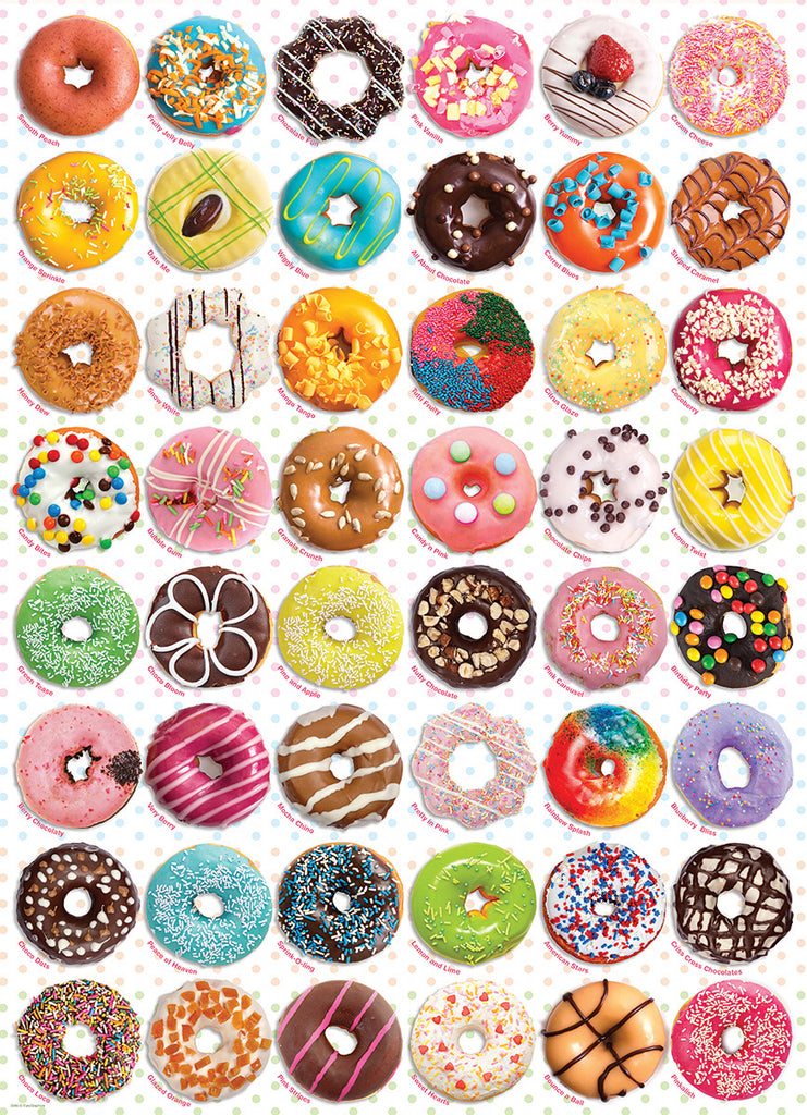 Donut Tops 1000-piece Puzzle