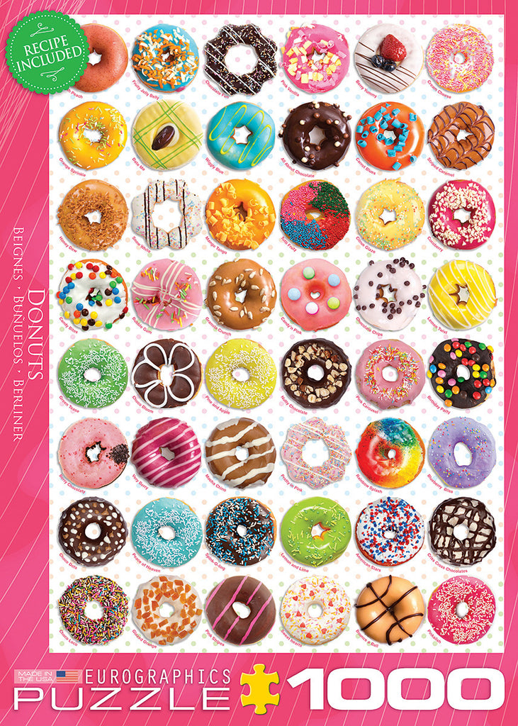 Donut Tops 1000-piece Puzzle