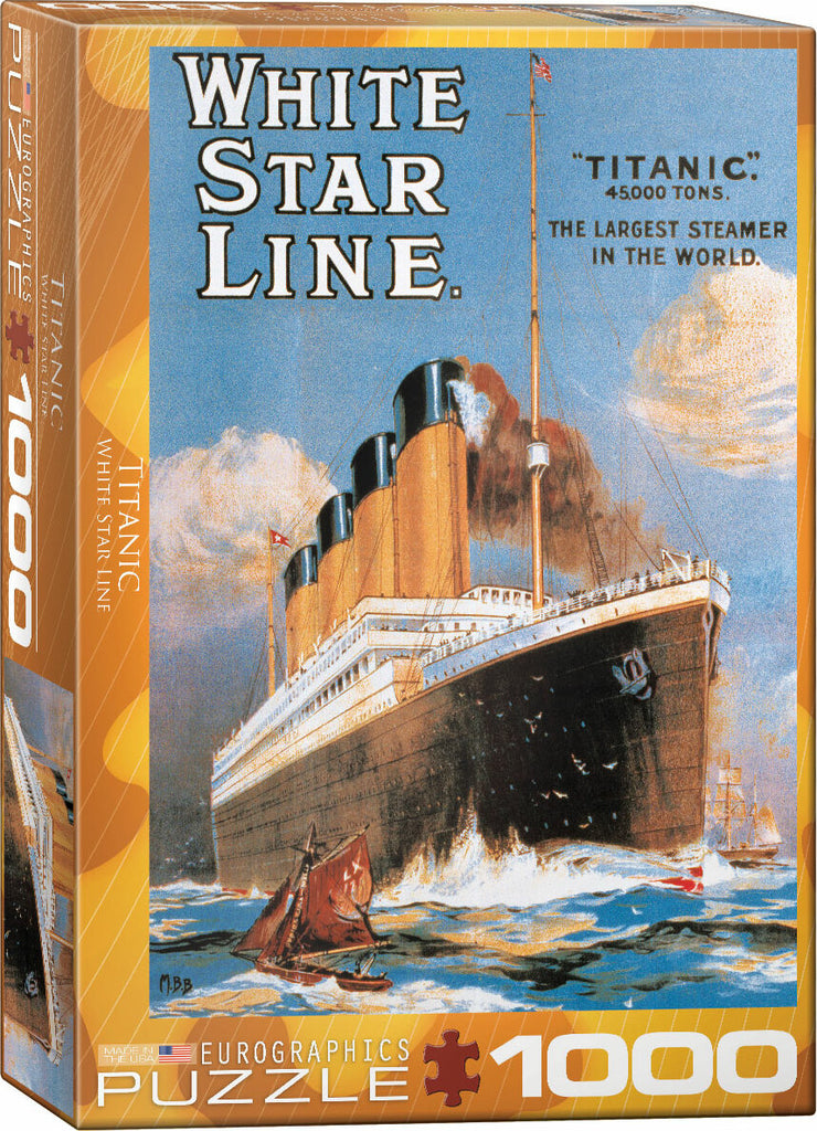 Titanic  White Star Line 1000-piece Puzzle