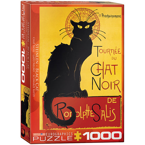 Tournee Du Chat Noir By T.a. Steinlen 1000-piece Puzzle
