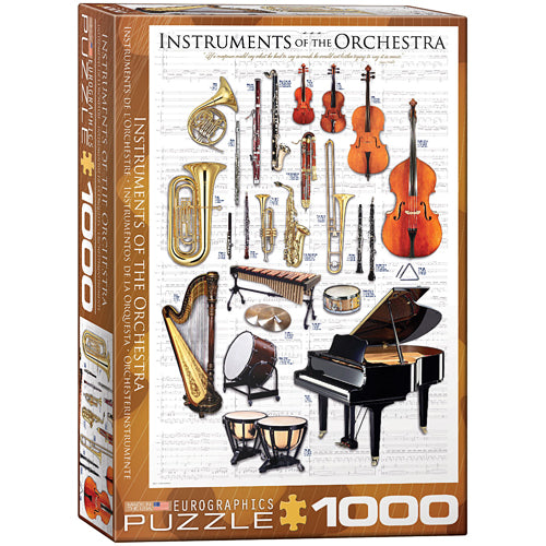 Instruments Of The Orchestra 1000-piece Puzzle