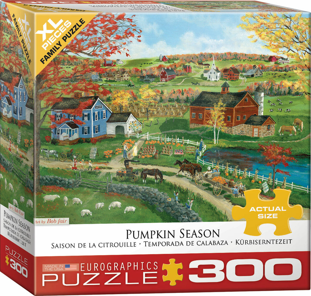 Pumpkin Season 300-piece Puzzle