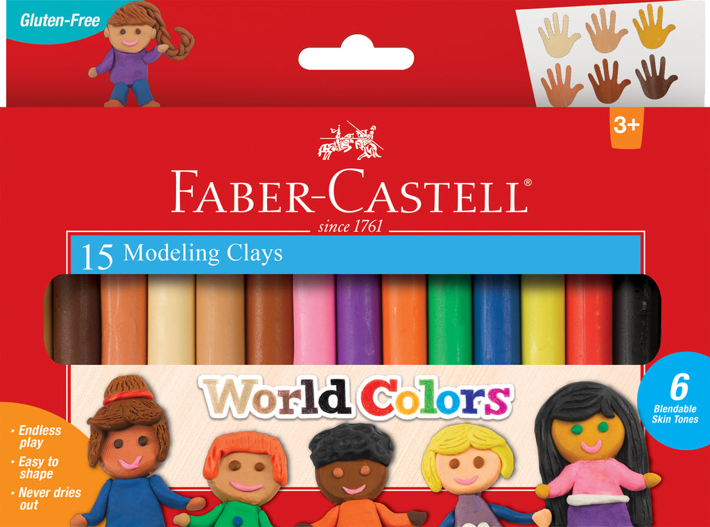 World Colors - 15Ct Modeling Clay