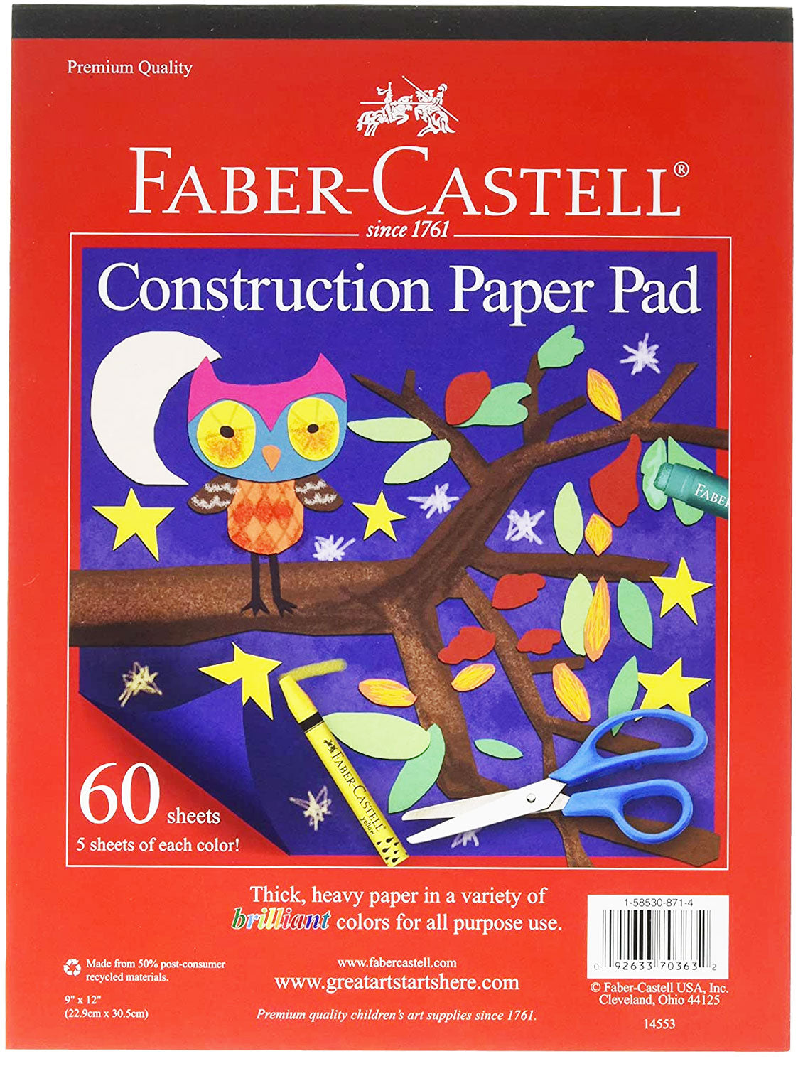 Construction Paper, Arts & Crafts Supplies