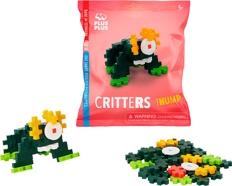 critter gear Plus Plus Critters Thump – Turner Toys