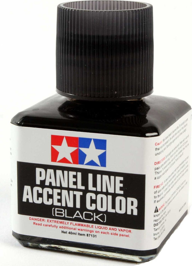 Panel Line Accent Color, 40ml Black