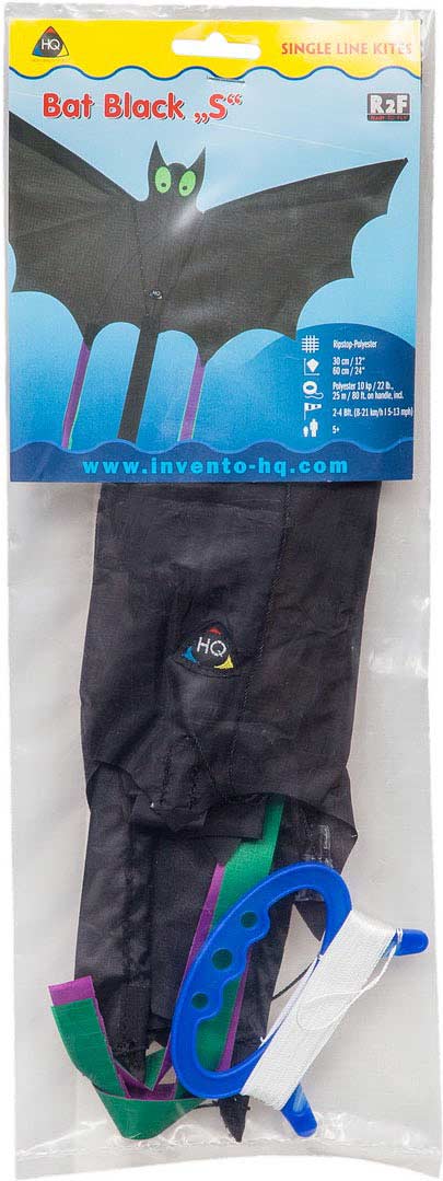 Bat Black "S"