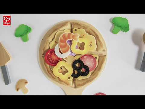 Hape E3173 Perfect Pizza Playset