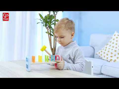 Hape E0506 Rainbow Pounder