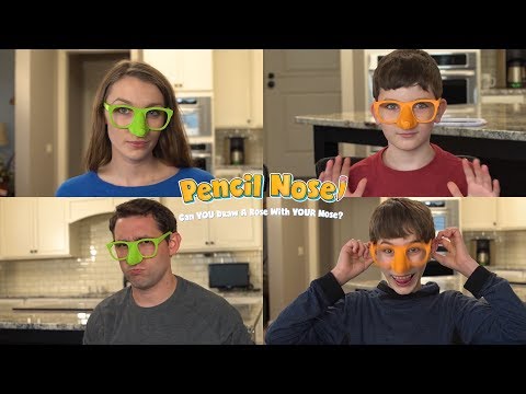 Pencil Nose Game