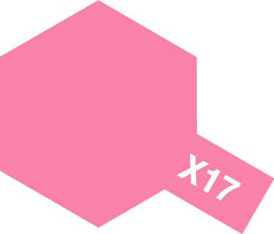 Acrylic X-17 Pink Paint, 23ml Bottle
