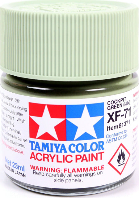 Acrylic XF-71 Cockpit Green, 23ml Bottle