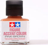 Figure Accent Color Pink Brown