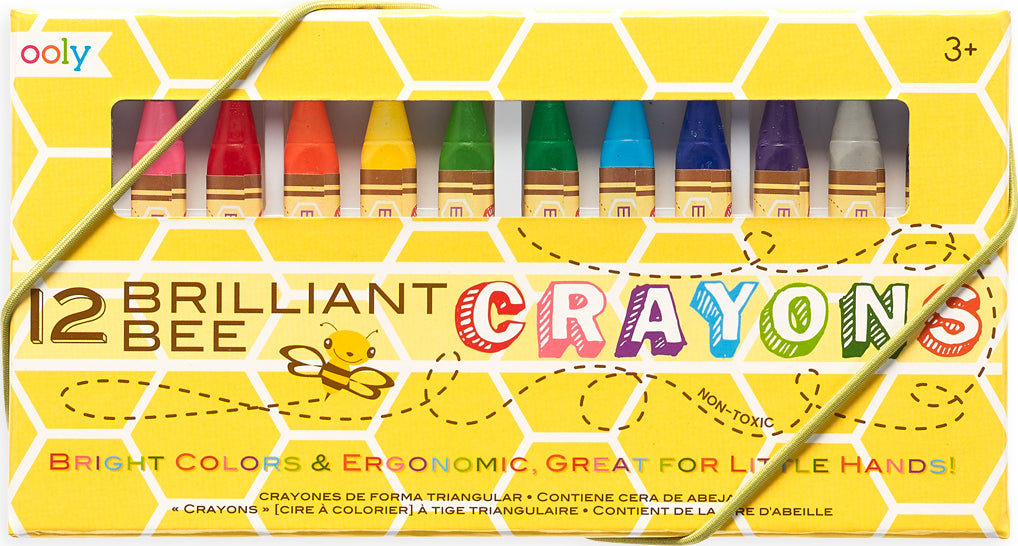 Brilliant Bee Crayons 12cnt