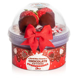 Chocolate Covered Strawberries Glossy Kawaii Slime