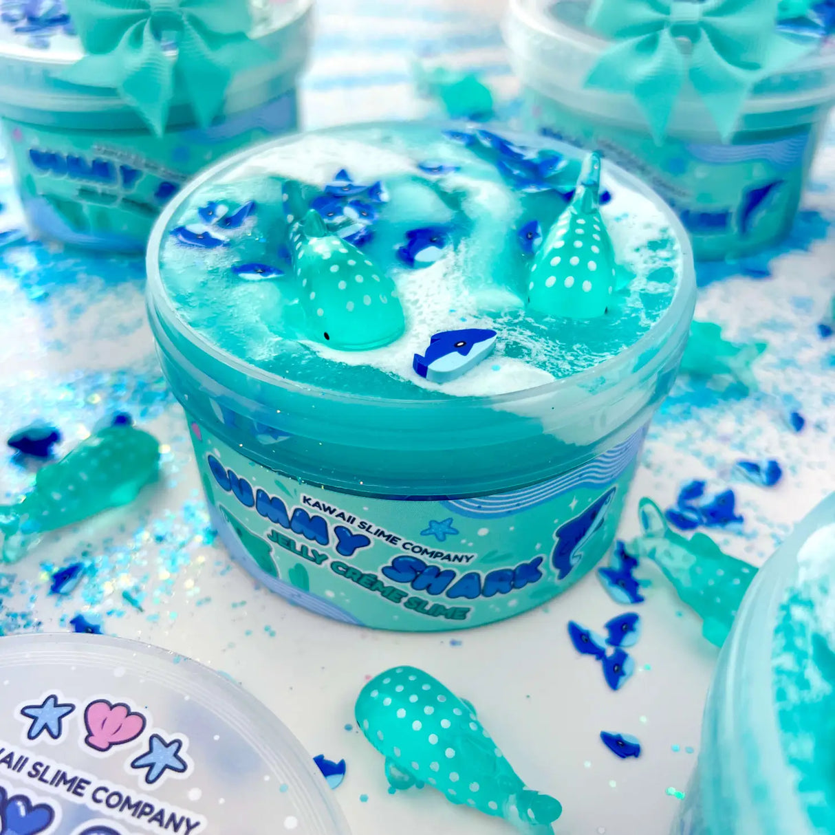 Gummy Shark Jelly Creme Kawaii Slime
