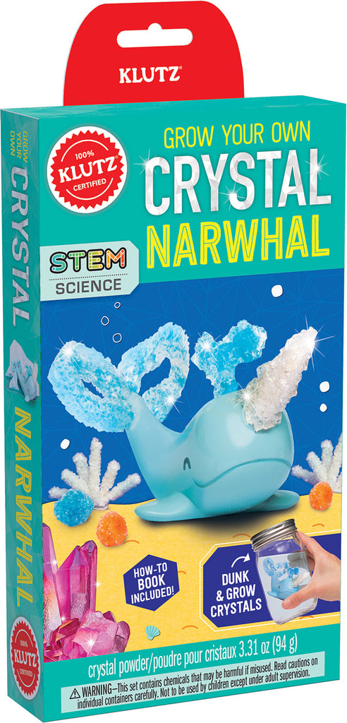 Grow Your Own Crystal Narwhal 