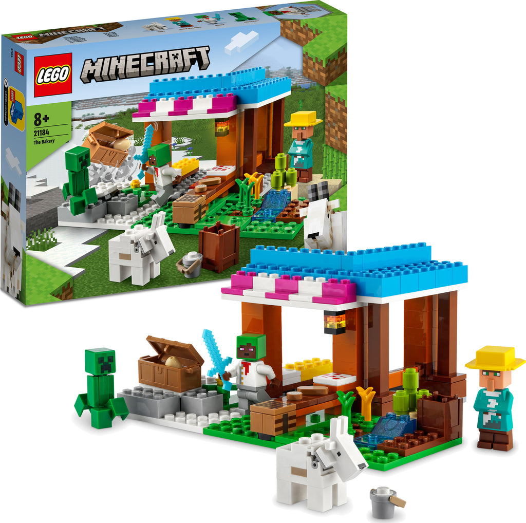 LEGO® Minecraft The Bakery Set with Figures