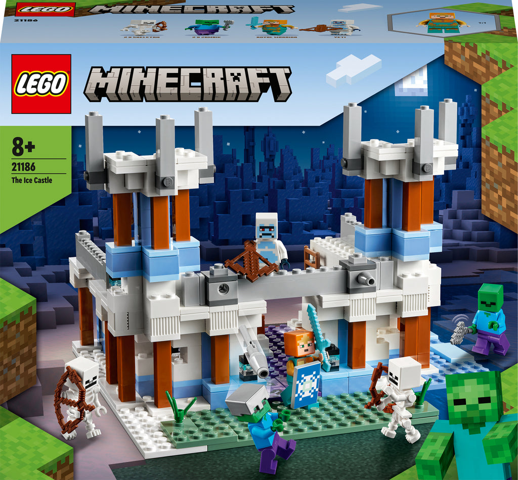 LEGO® Minecraft The Ice Castle Toy Building Set