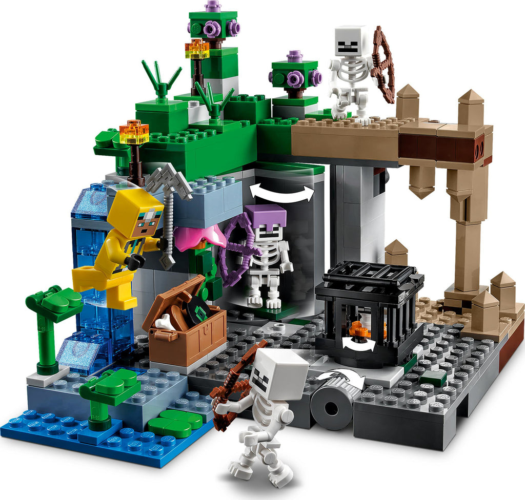 LEGO® Minecraft The Skeleton Dungeon, Cave Set