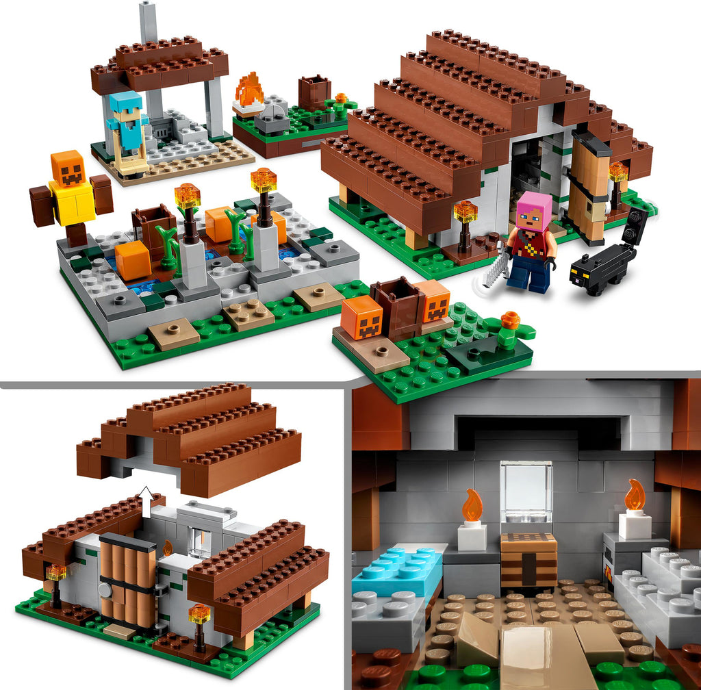 LEGO® Minecraft The Abandoned Village Farm Toy