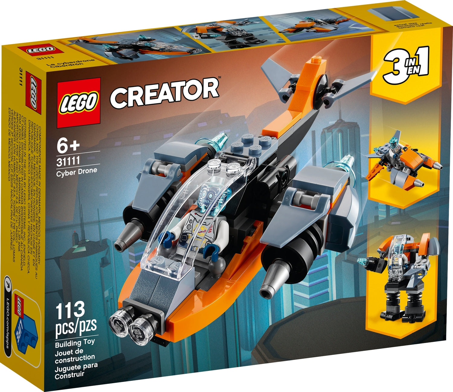 LEGO Creator 3-en-1 31114 La Super Moto