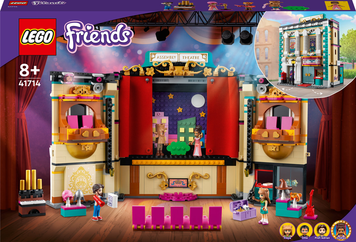 LEGO Friends 41714 Andreas Theater – School Toys Turner