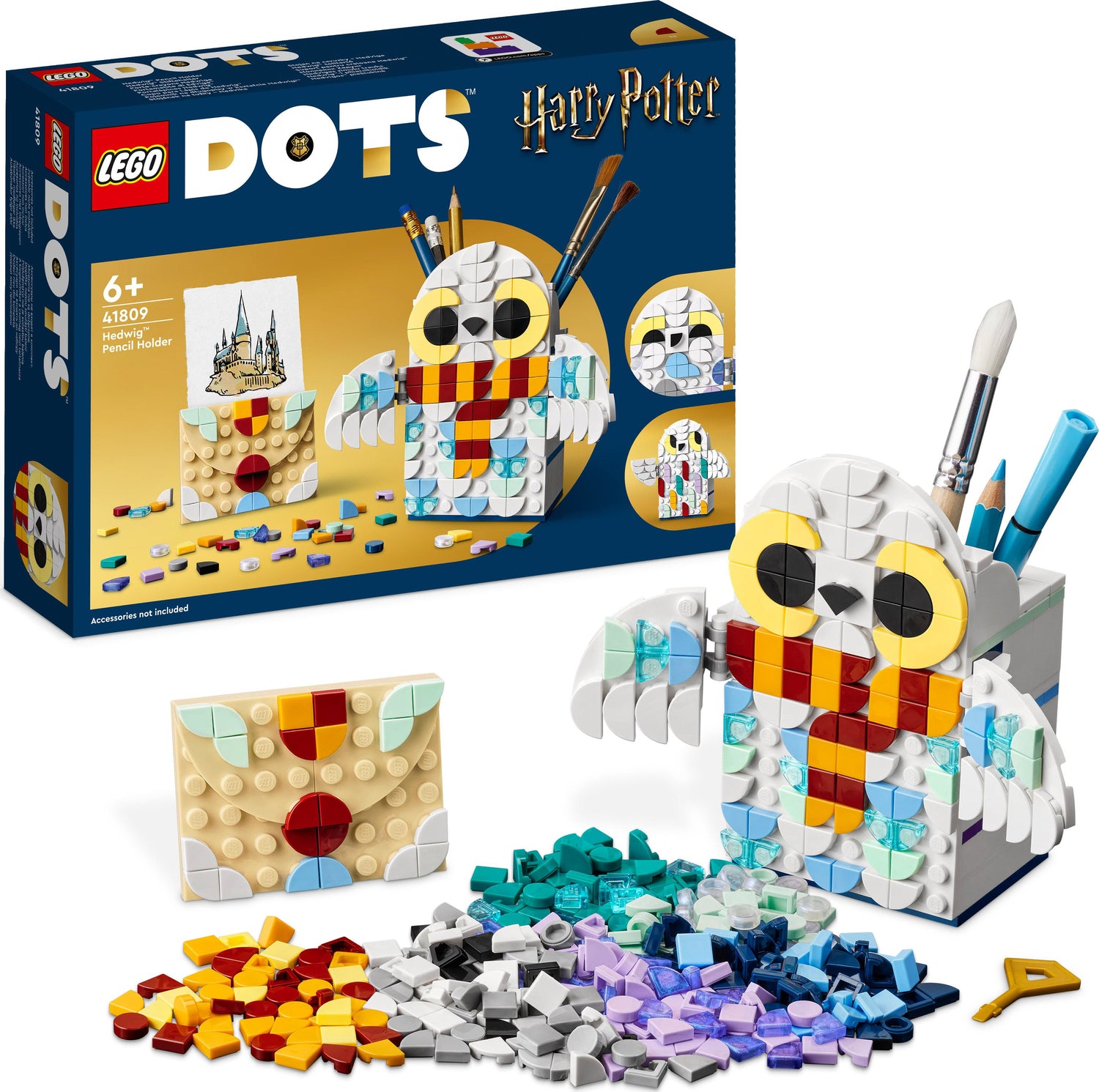 LEGO Dots 41809 Hedwig Pencil Holder