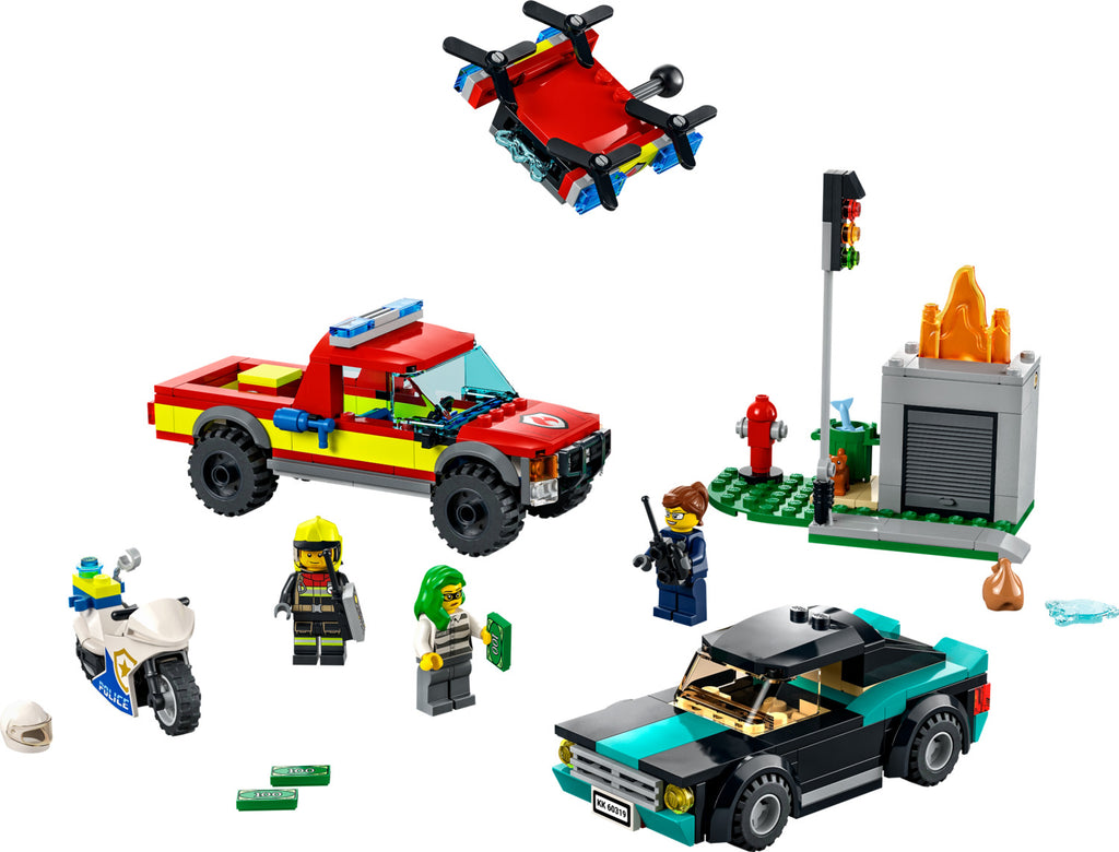 LEGO® City: Fire Rescue & Police Chase