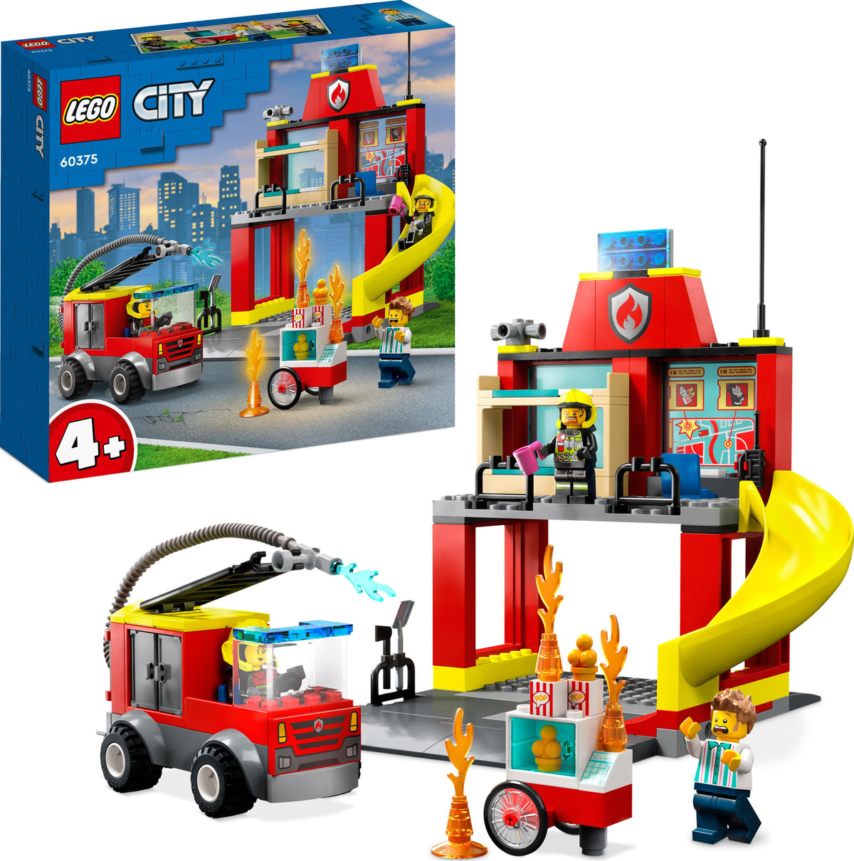 LEGO® City: Fire Station and Fire Truck