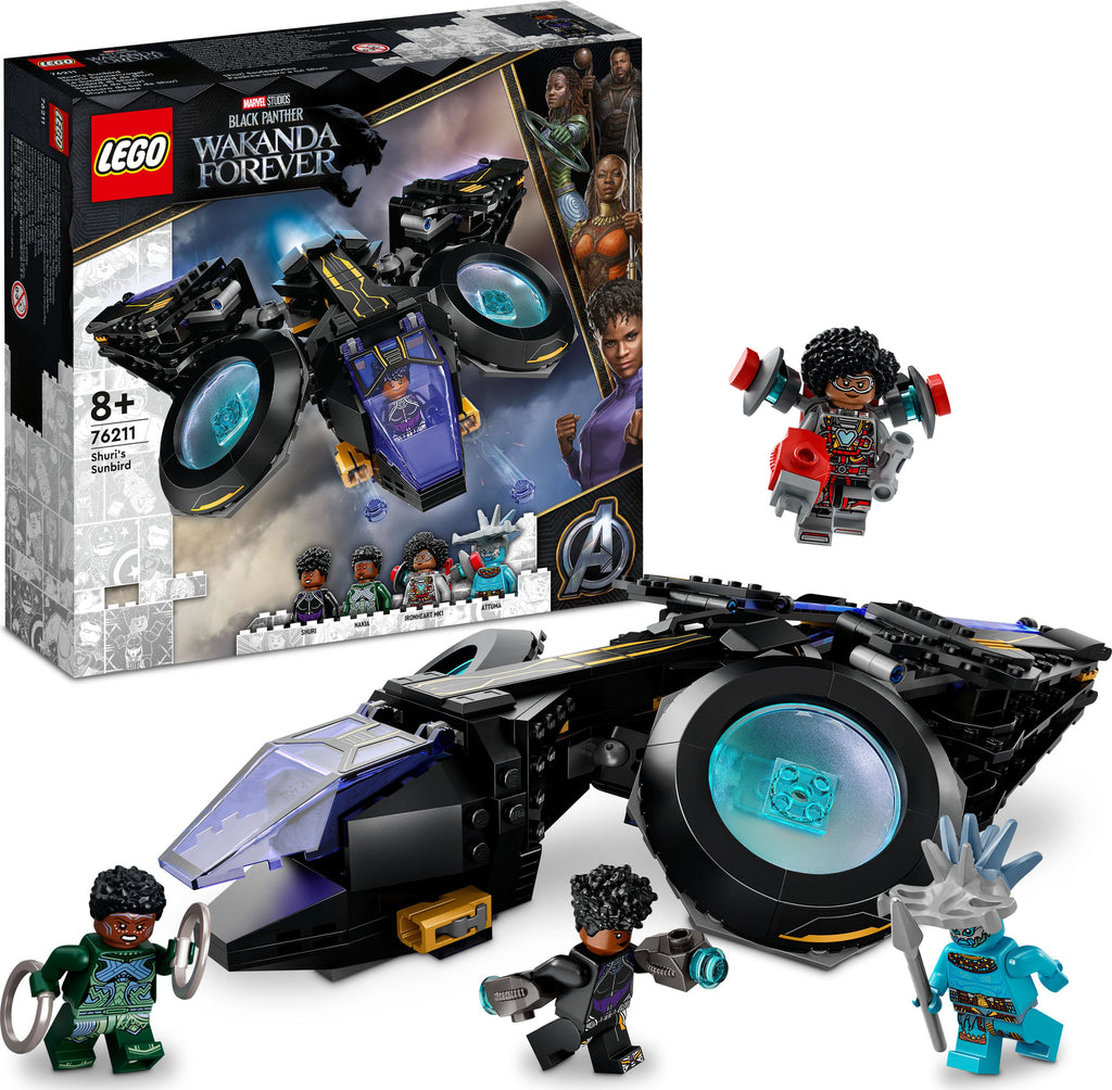 LEGO® Marvel Super Heroes Marvel Shuri's Sunbird Black Panther Set