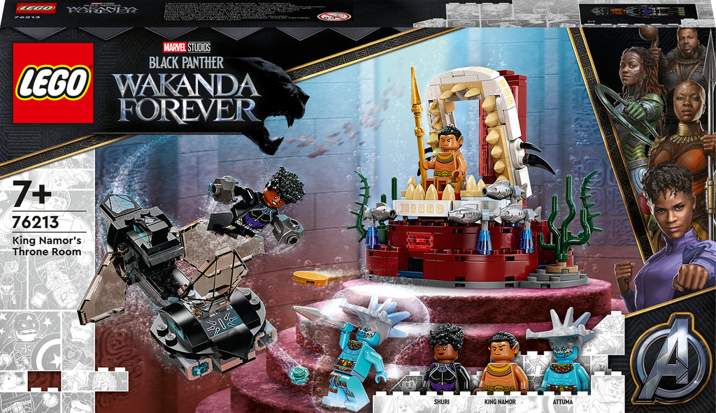 LEGO® Marvel Avengers Marvel King Namor’s Throne Room Set