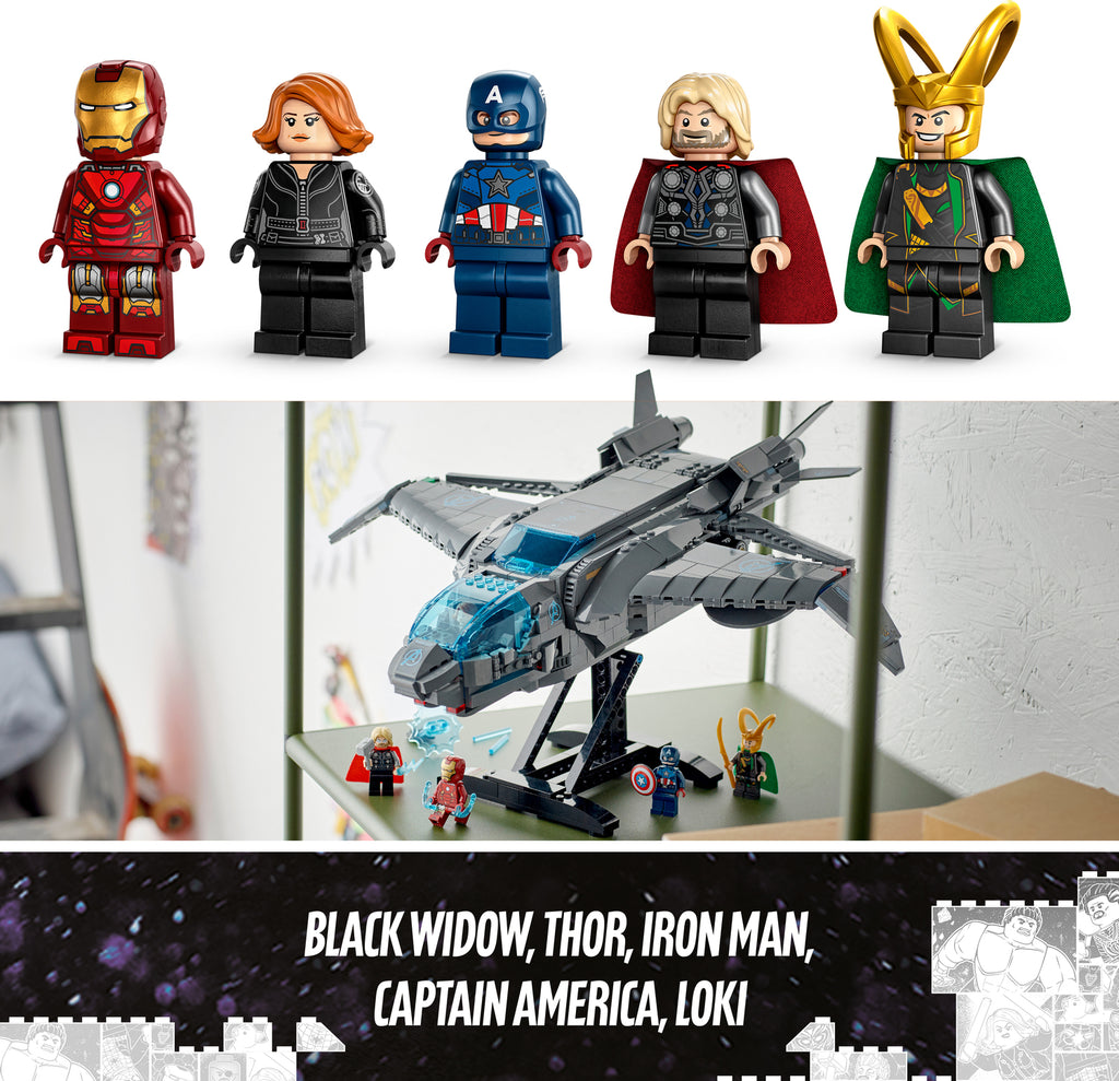 LEGO® Marvel Avengers: The Avengers Quinjet