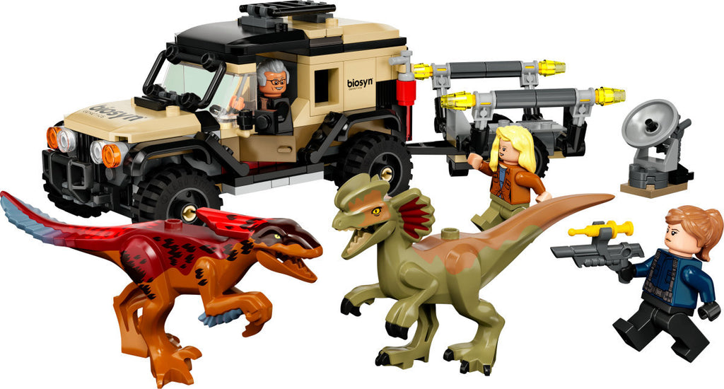 LEGO® Jurassic World: Pyroraptor & Dilophosaurus Transport