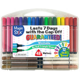 Magic Stix Washable Markers Set 48 colors