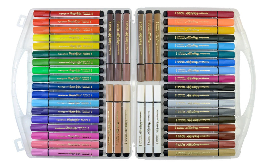 Magic Stix Washable Markers Set 48 colors
