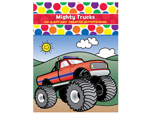Do A Dot Art Mighty Trucks Creative Activity Book