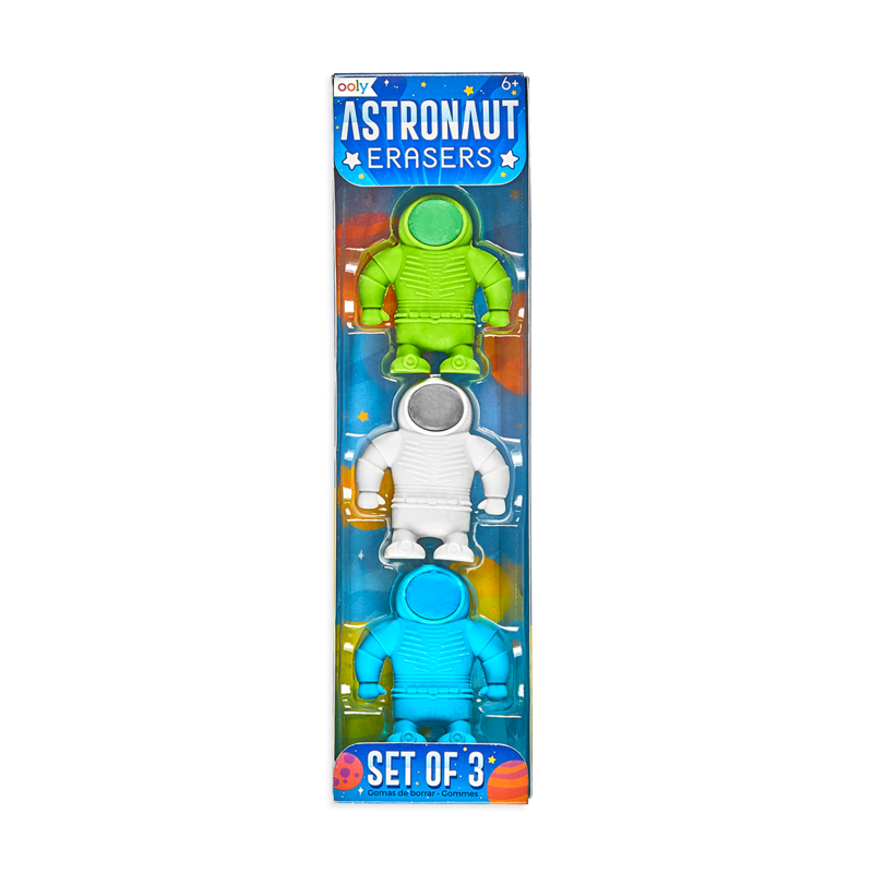 Astronaut Erasers