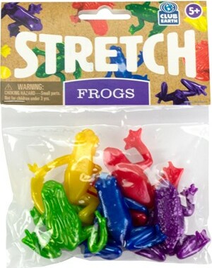Club Earth Frogs Stretch  (assorted)