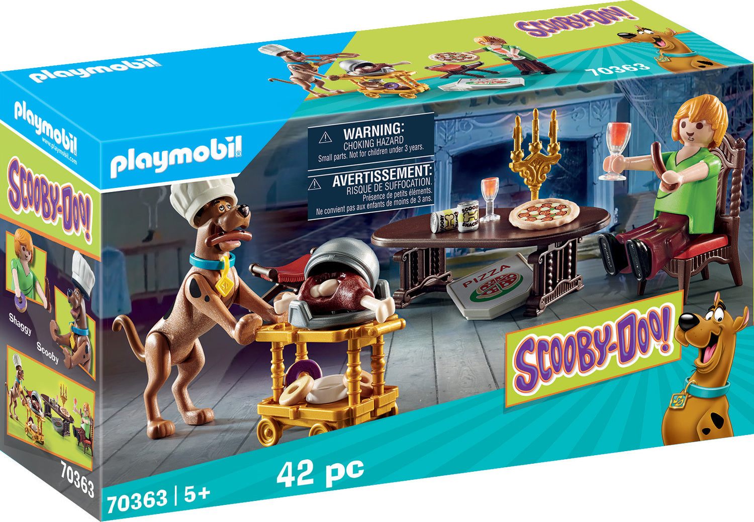 Playmobil 70363 Scooby Doo Dinner with Shaggy Turner Toys