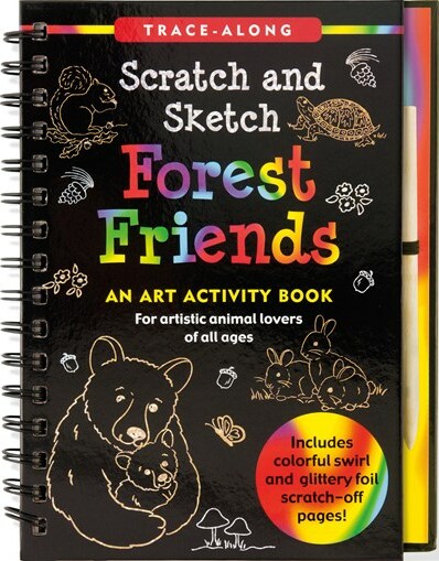Scratch & Sketch Forest Friends (Trace-Along)