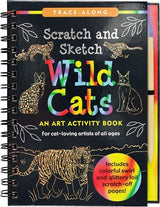 Scratch & Sketch Wild Cats (Trace-Along)