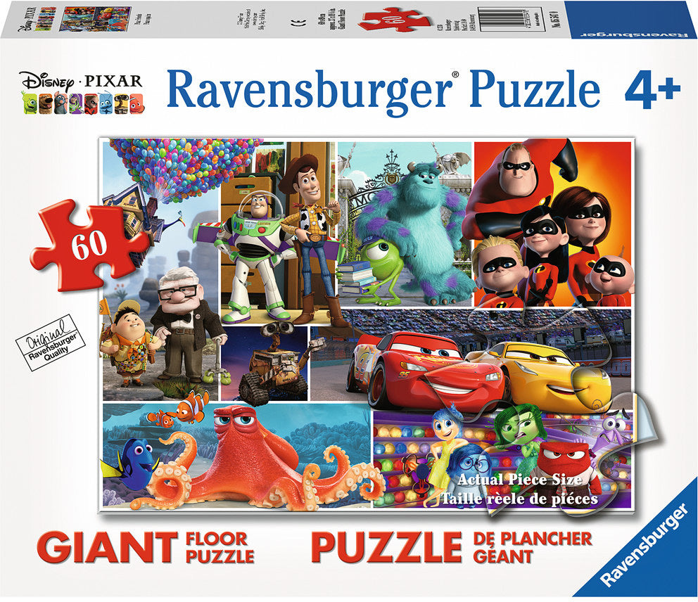 Pixar Friends (60 pc Giant Floor Puzzle)