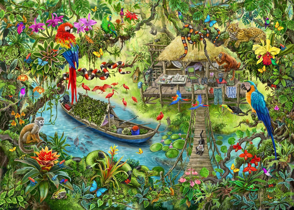 Escape Puzzle KIDS Jungle Journey (368 pc Puzzle)
