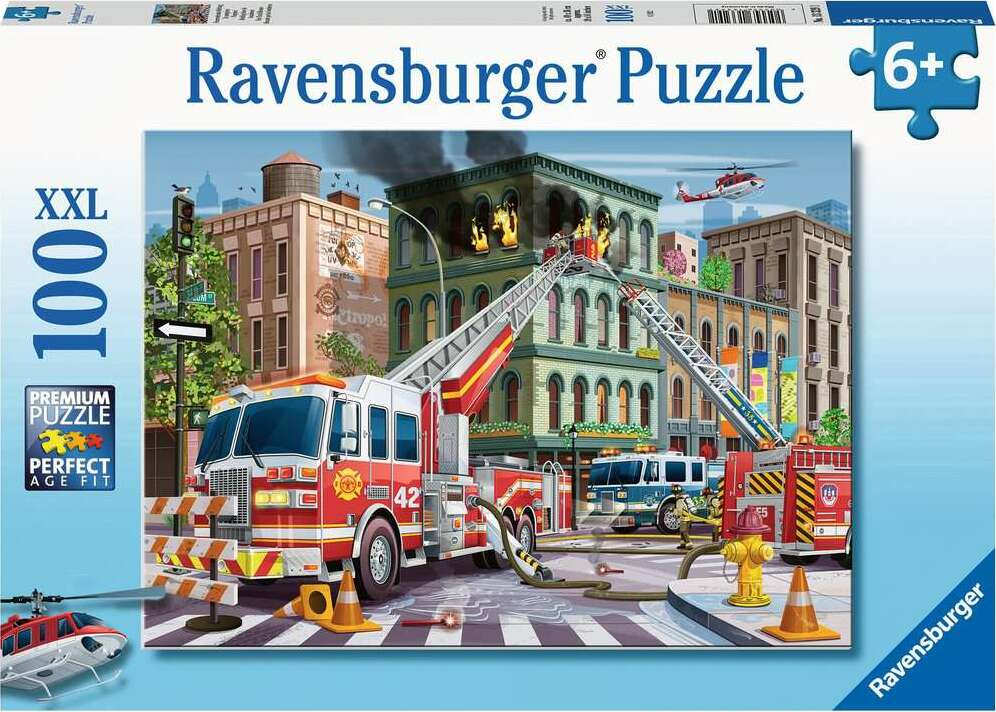 Fire Truck Rescue (100 pc Puzzle)
