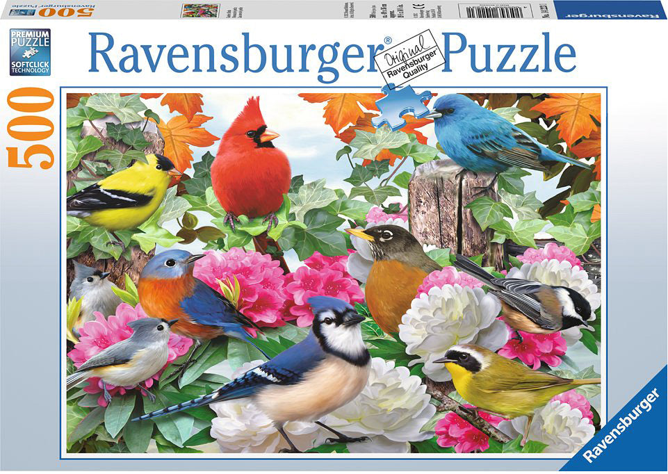 Garden Birds 500 piece jigsaw puzzle