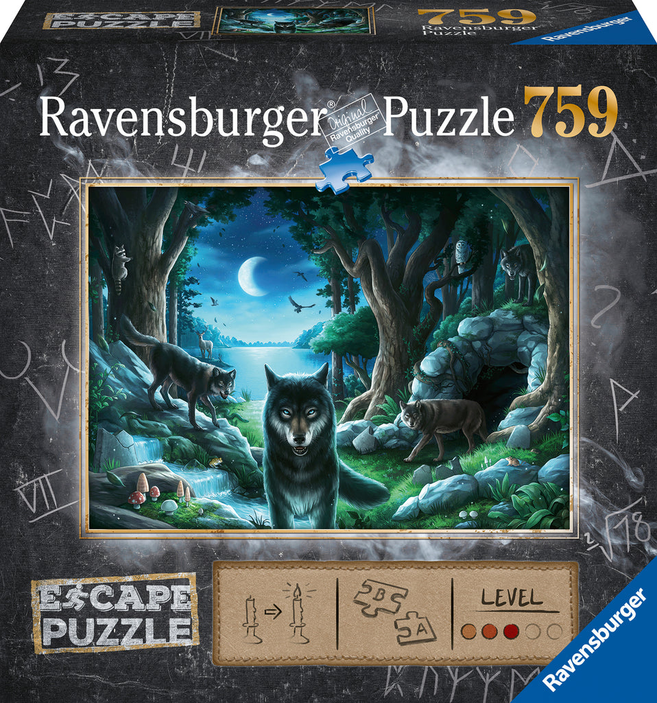 Escape Puzzle: Curse of The Wolves (756 pc Puzzle)