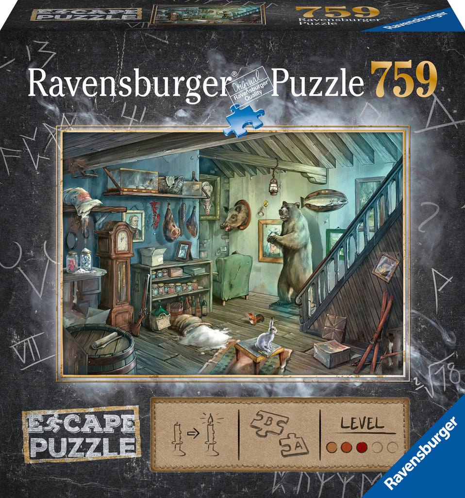 Escape Puzzle: Forbidden Basement (759 pc Escape Puzzle)